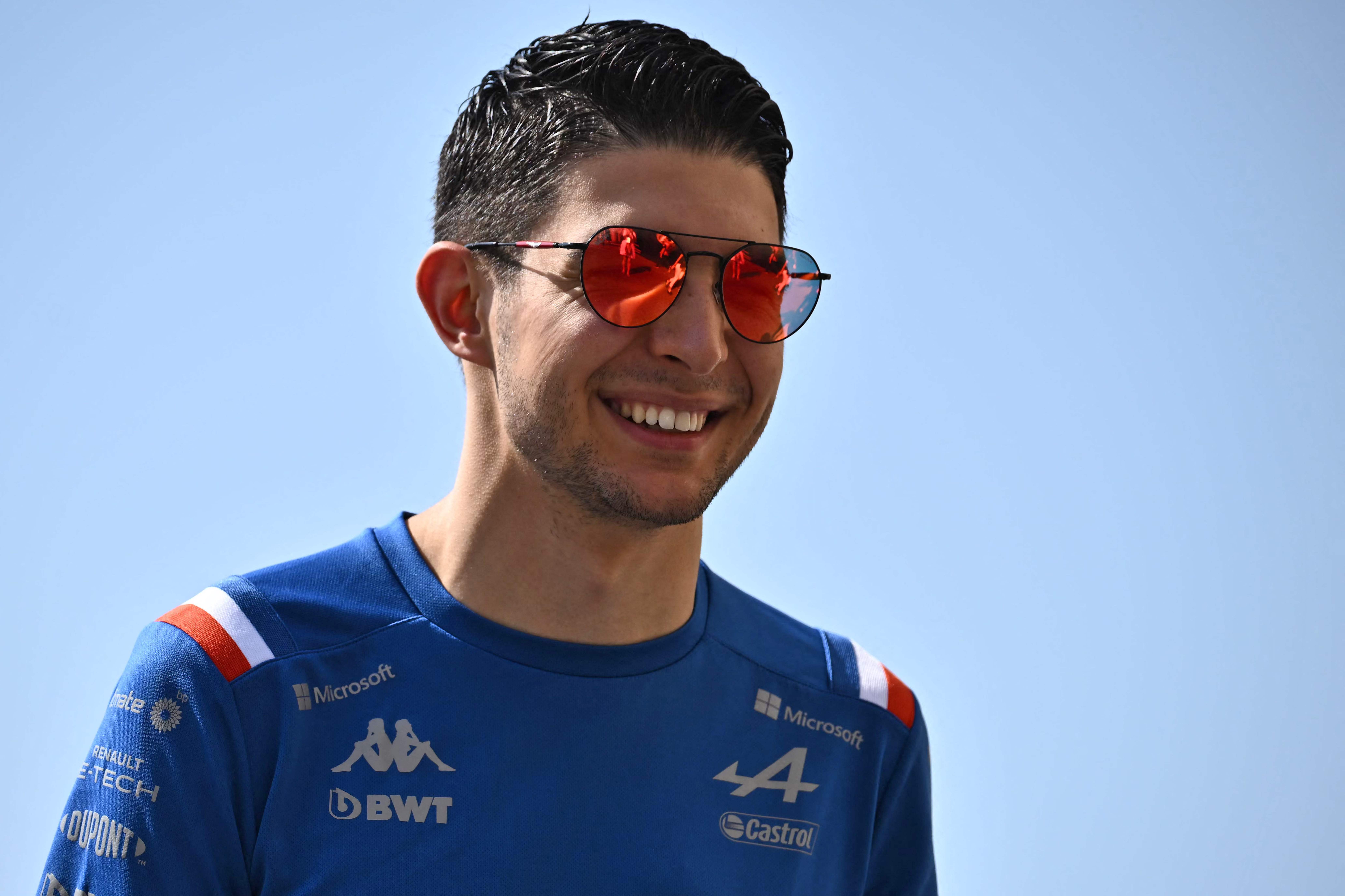 Pembalap Alpine Esteban Ocon