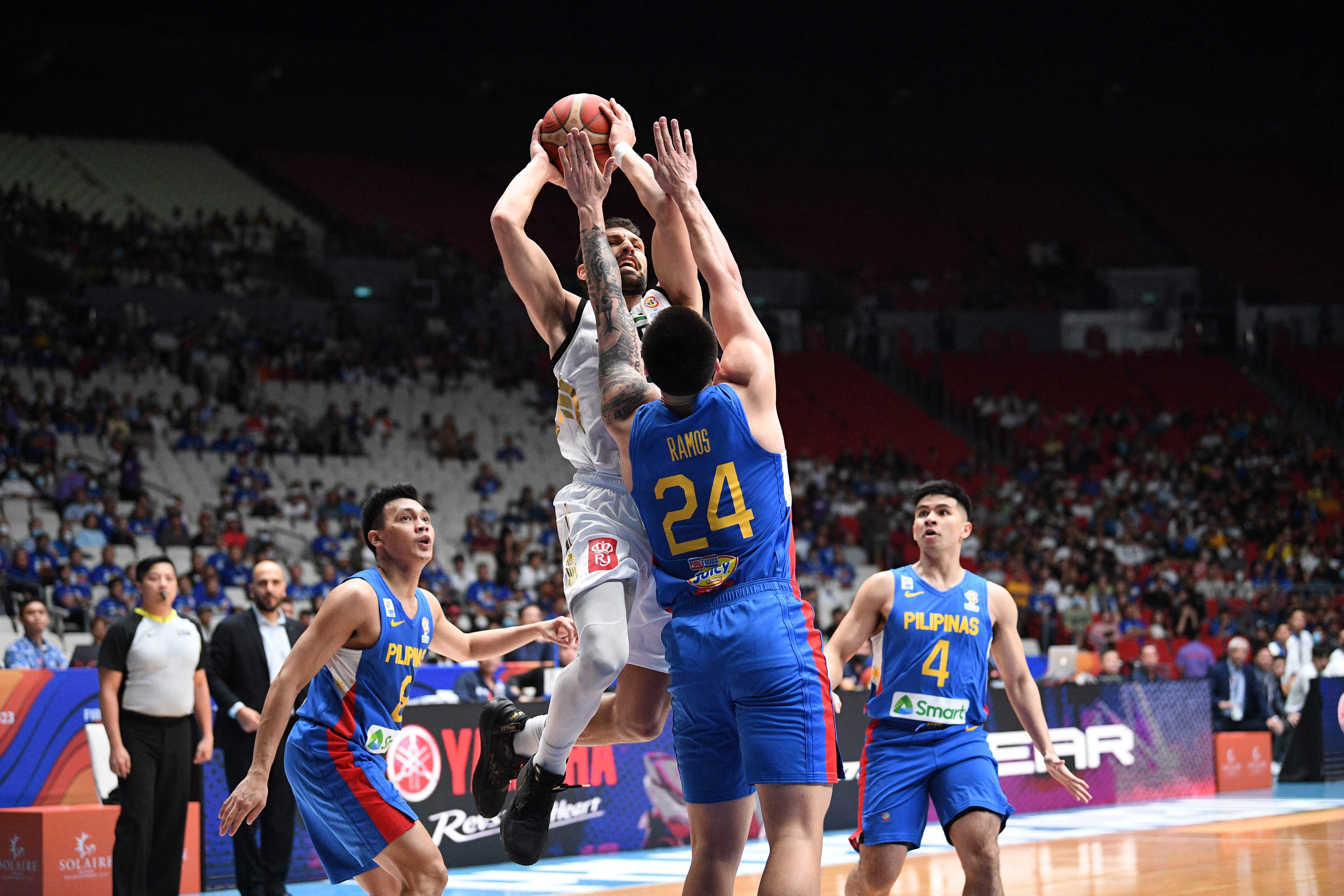 Laga kualifikasi Piala Dunia Bola Basket 2023.