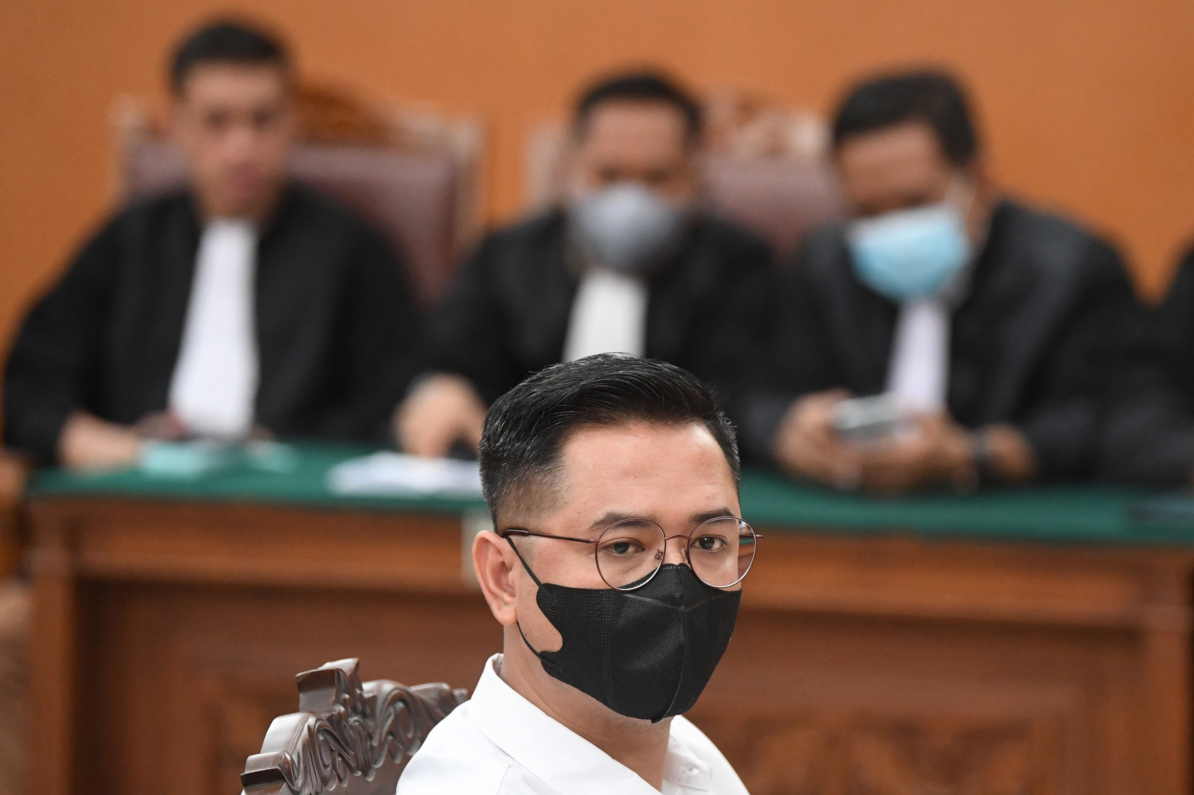 Terdakwa kasus dugaan perintangan penyidikan pada kasus pembunuhan Brigadir Yosua, Irfan Widyanto