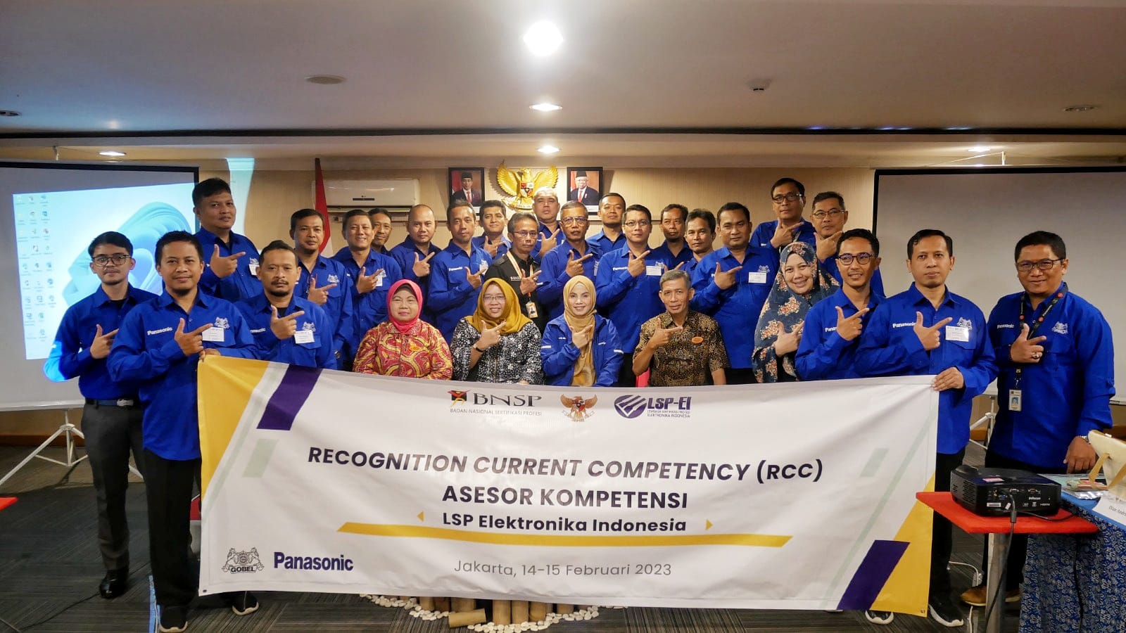 Sertifikasi bagi Asesor produk Panasonic