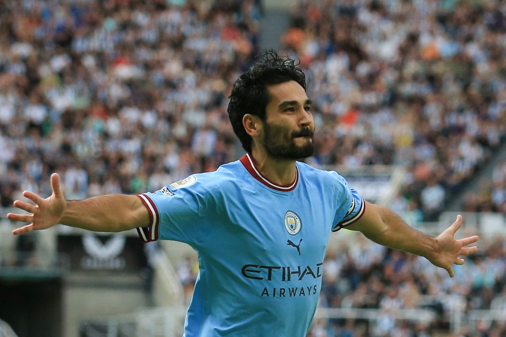 Gelandang Manchester City Ilkay Gundogan