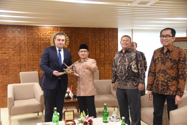 Wakil Ketua DPR Muhaimin Iskandar menerima kunjungan perwakilan Samarkand