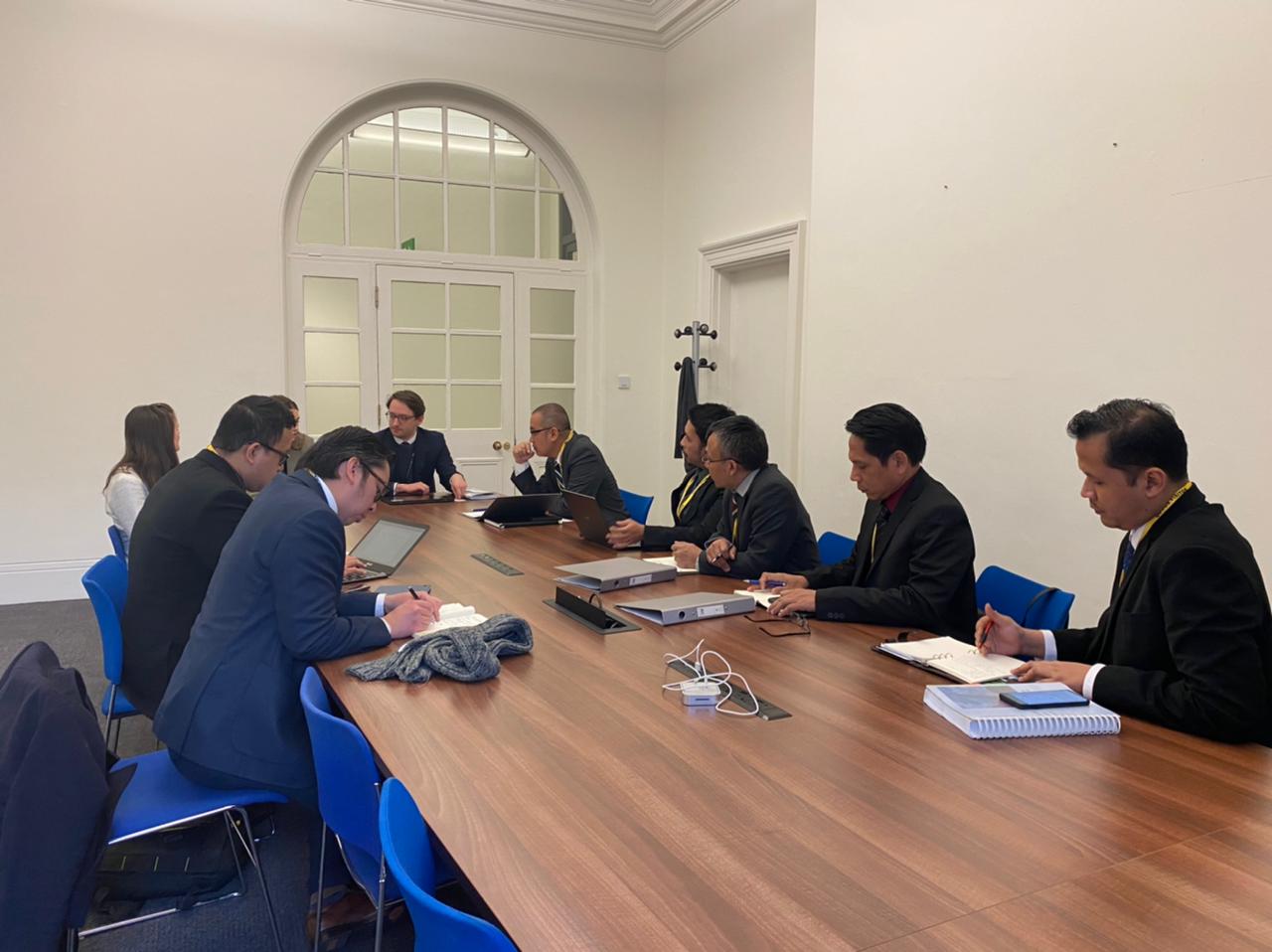 Delegasi Indonesia bertemu HM Treassury Inggris untuk keanggotaan FATF