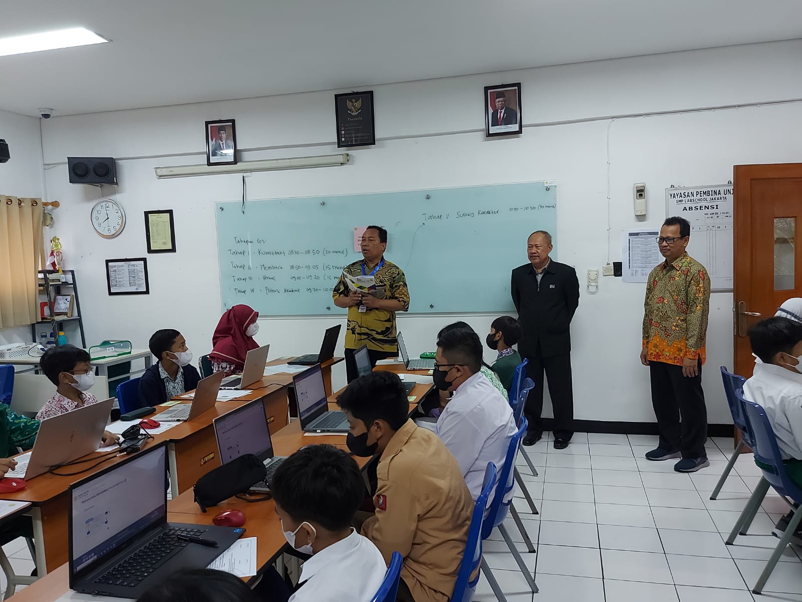 Labschool Gelar Tes Penerimaan Siswa Baru SMP Serentak