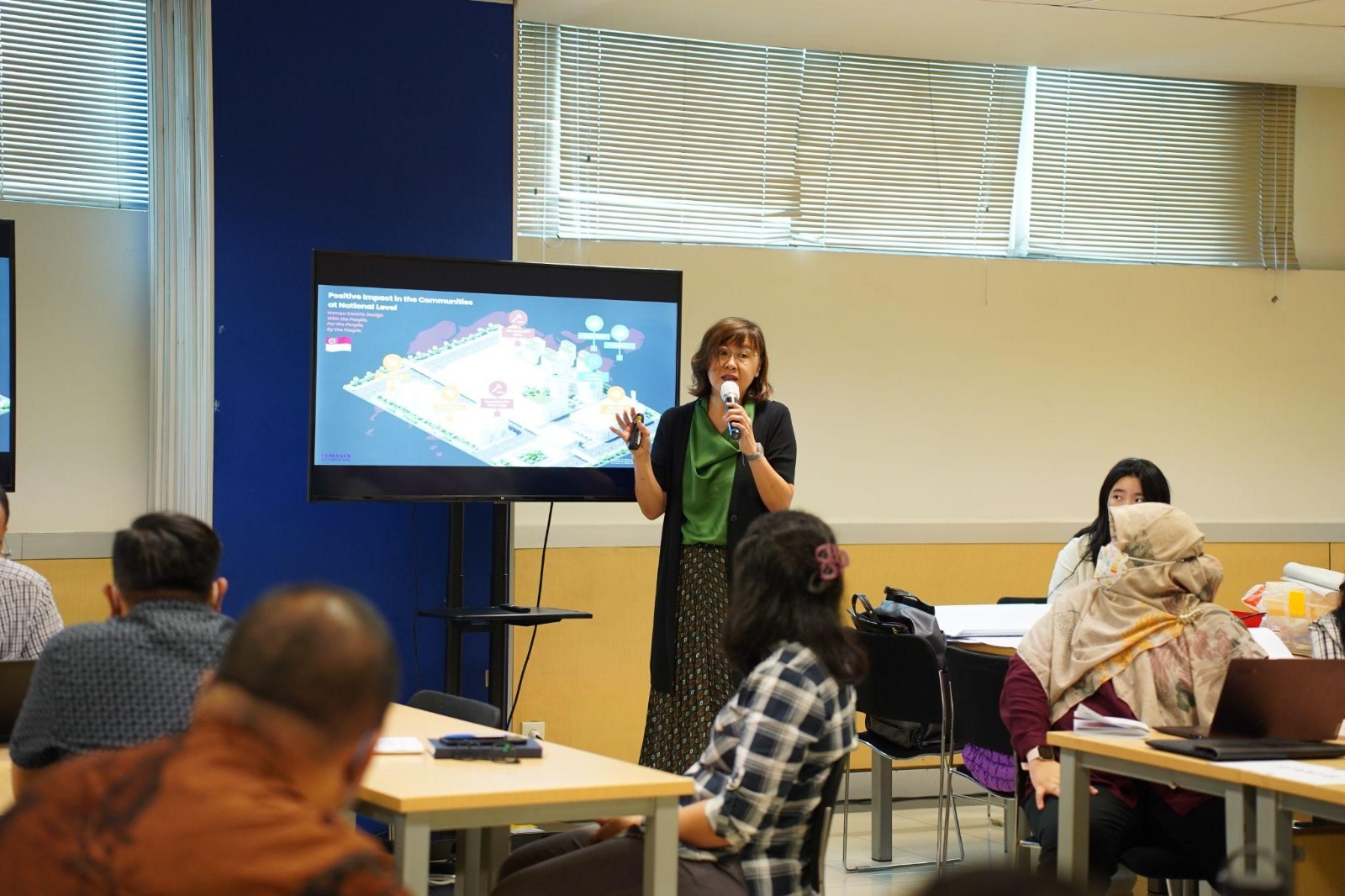 Workshop Design Thinking and Innovation in Universities Programme in Southeast Asia di Kampus Binus University, Jakarta Selatan.