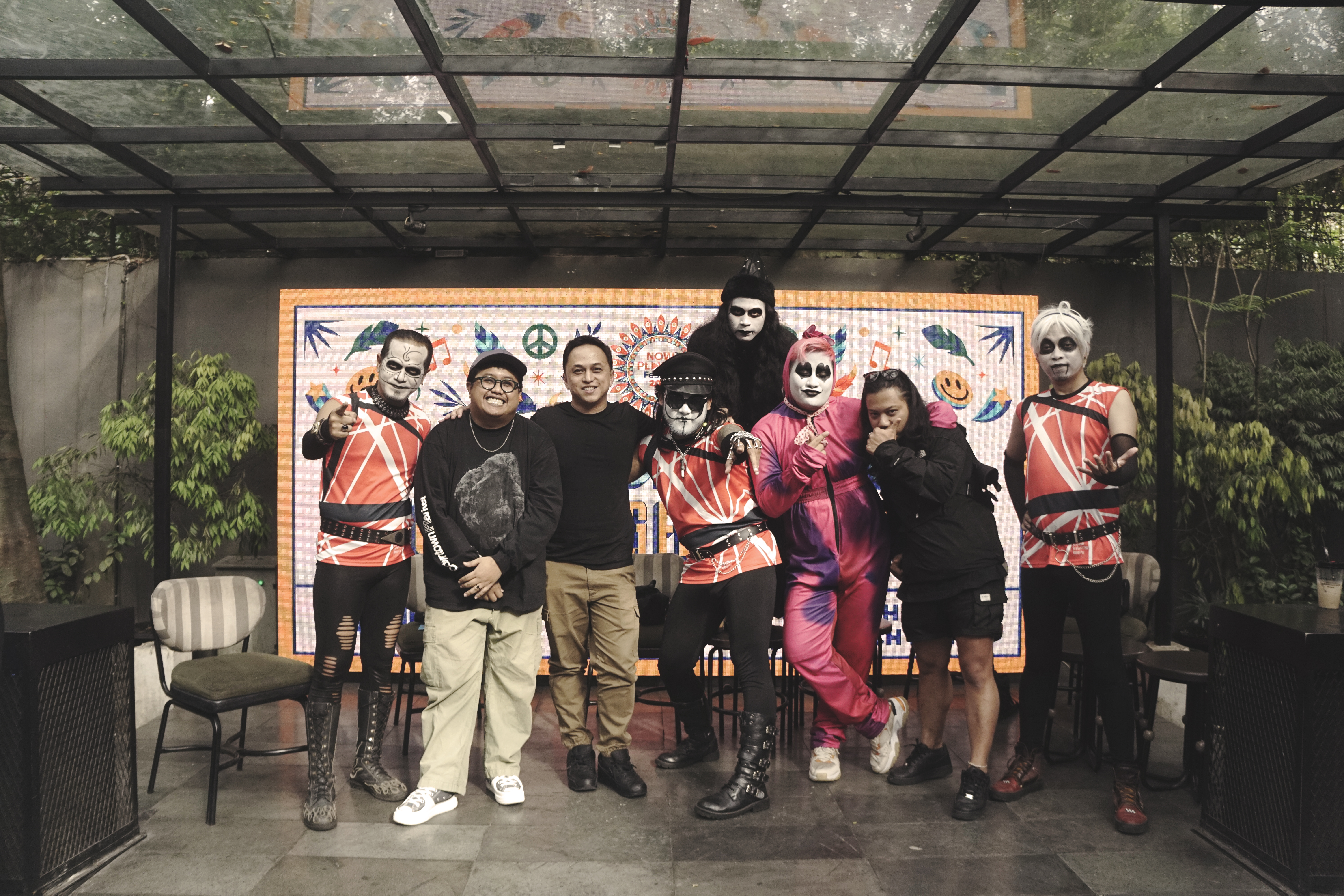 Grup band Kuburan asal Kota Bandung siap juga menyemarakkan Now Playing Festival 2023.