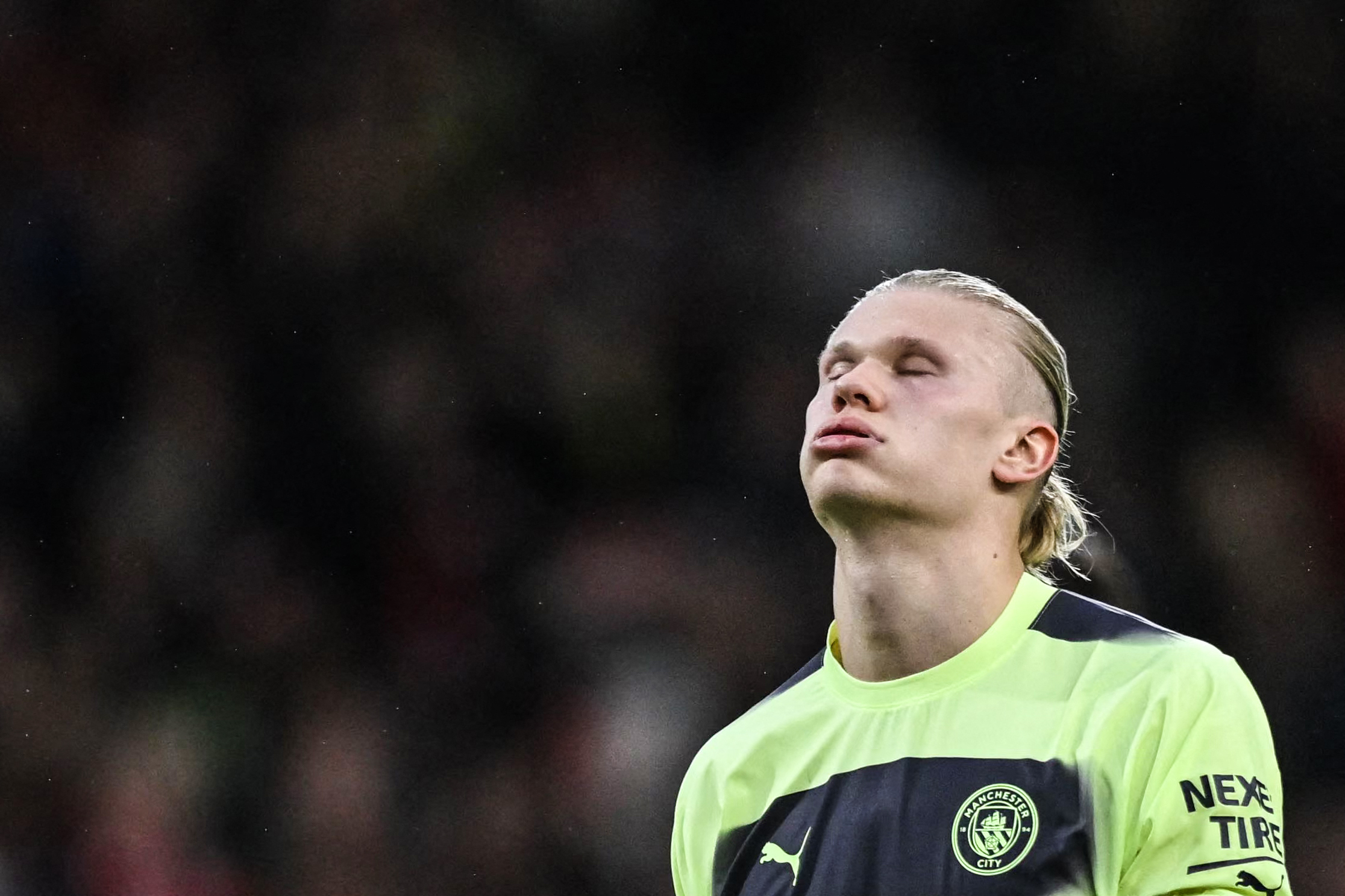 Bomber andalan Manchester City Erling Haaland