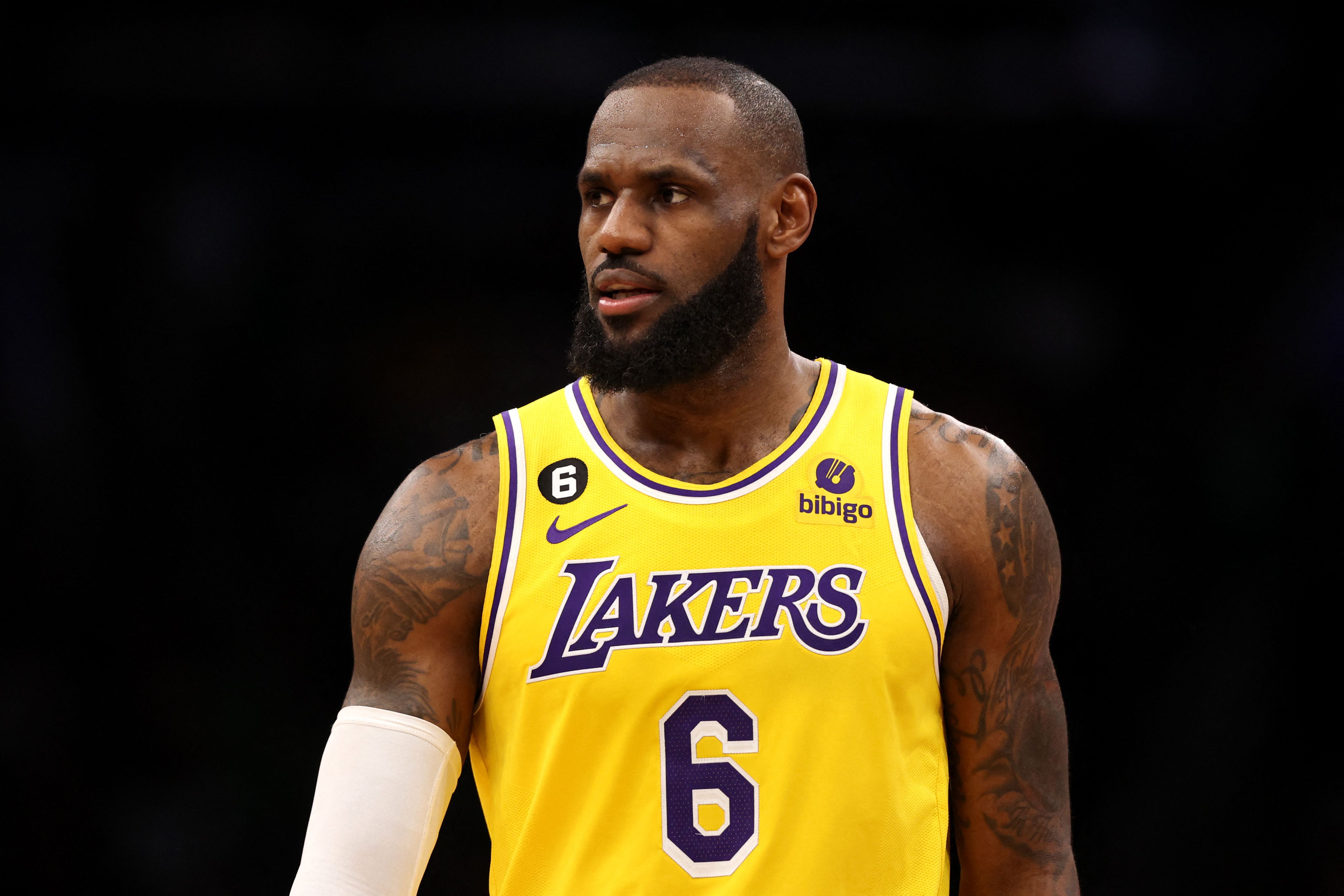 Bintang Los Angeles Lakers LeBron James