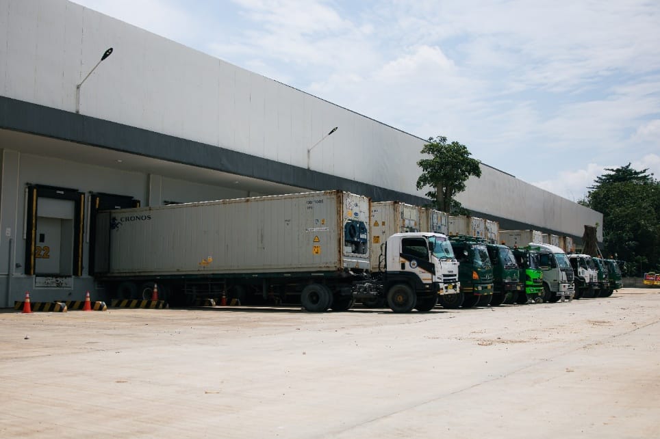 Gudang pendingin milik PT Dua Putra Perkasa Pratama