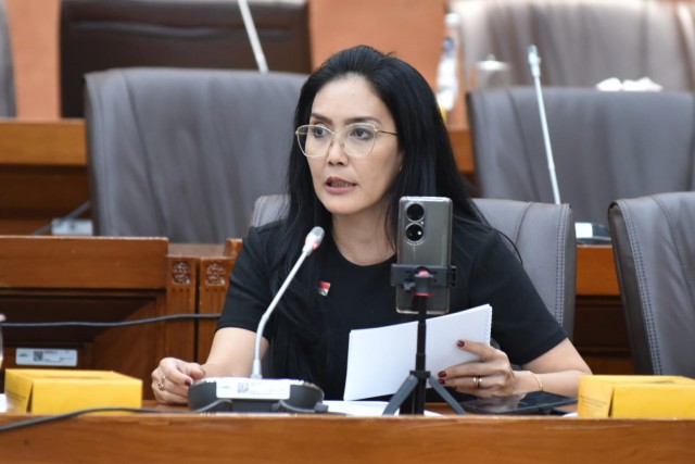 Anggota Komisi VI DPR Rieke Diah Pitaloka.