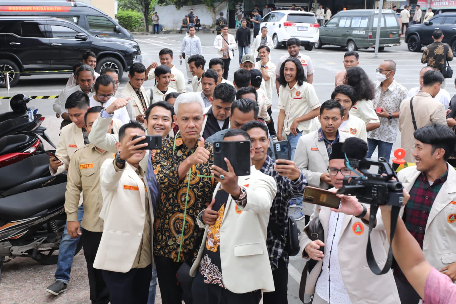 Gubernur Jateng Ganjar Pranowo hadir di Muktamar Pemuda Muhammadiyah