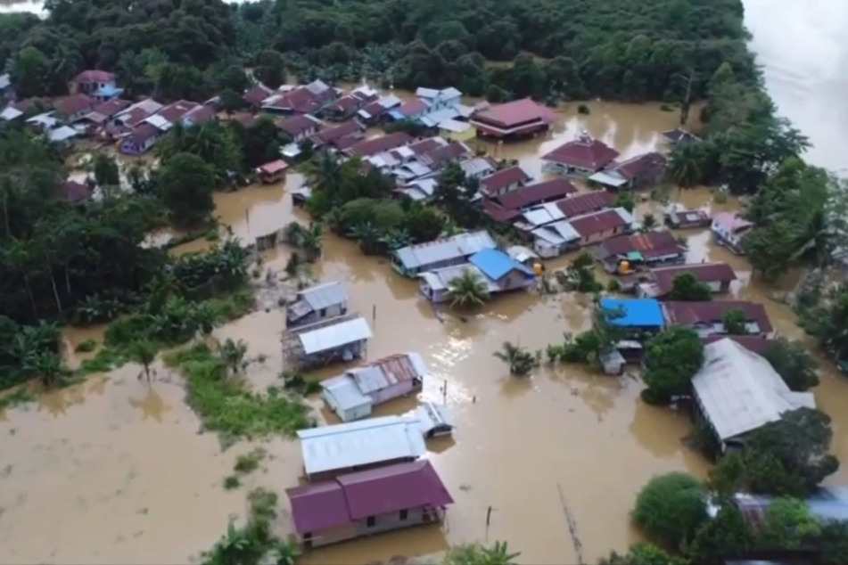 Banjir di Berau.