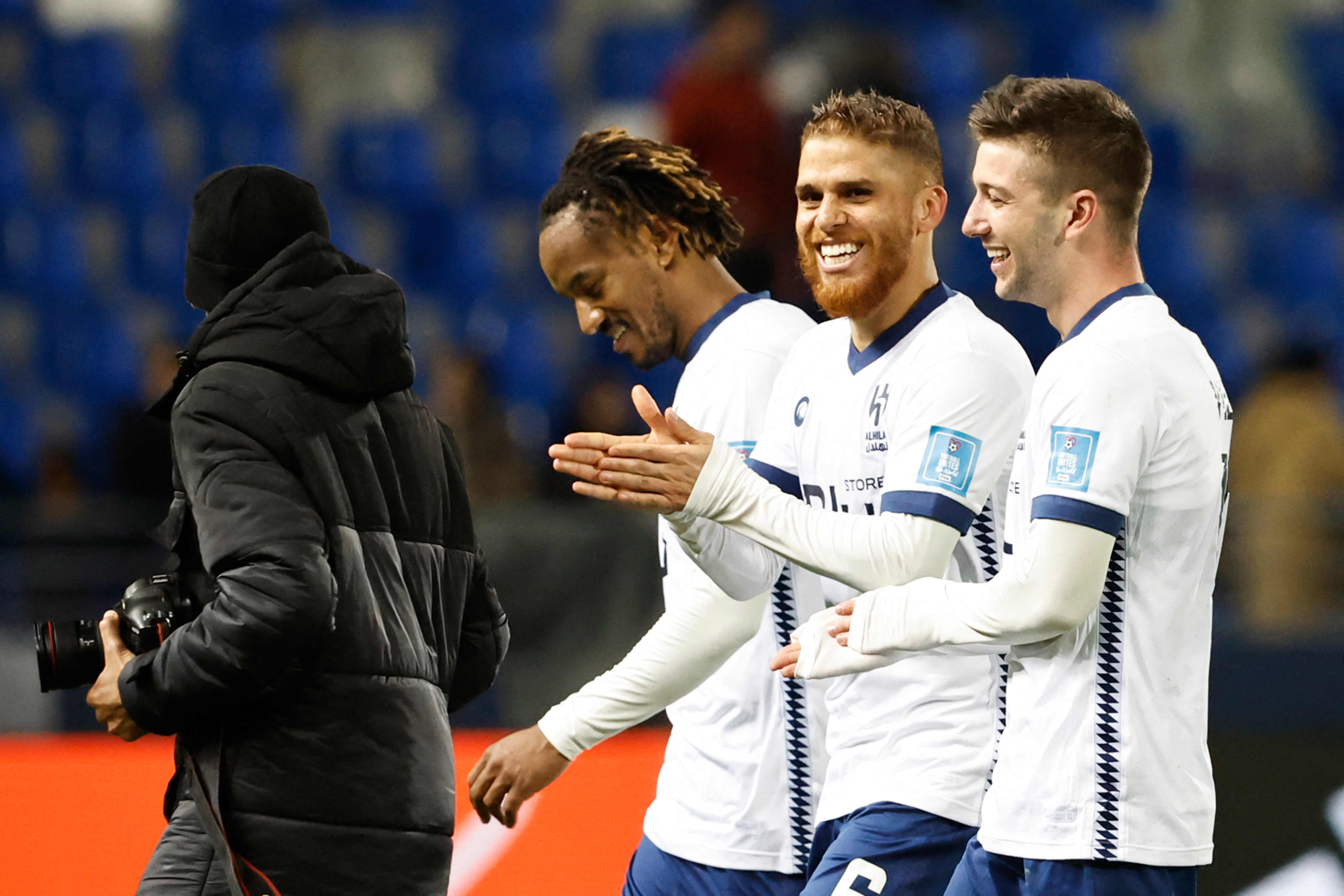 Selebrasi kemenangan tim Al Hilal