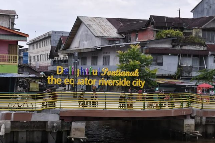 Kunjungan Anies Baswedan di Pontianak, Kalimantan Barat.