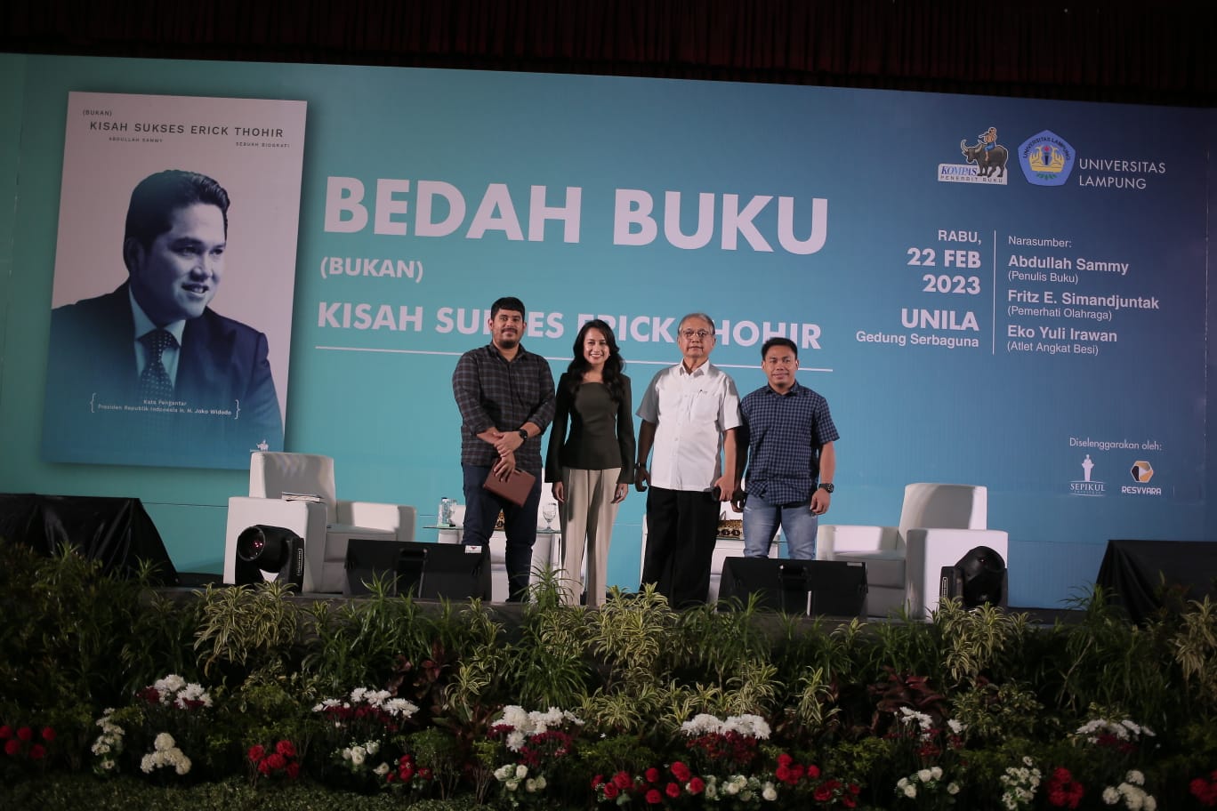 Bedah Buku (Bukan) Kisah Sukses Erick Thohir