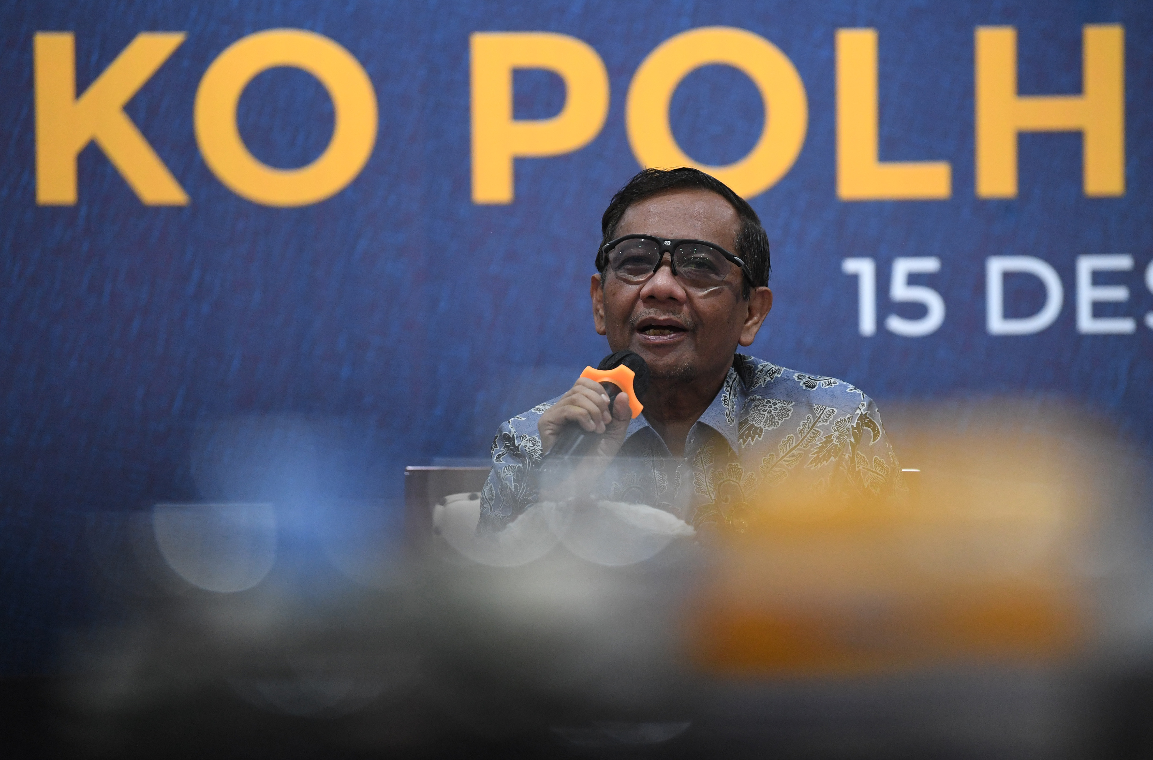 Menko Polhukam Mahfud MD