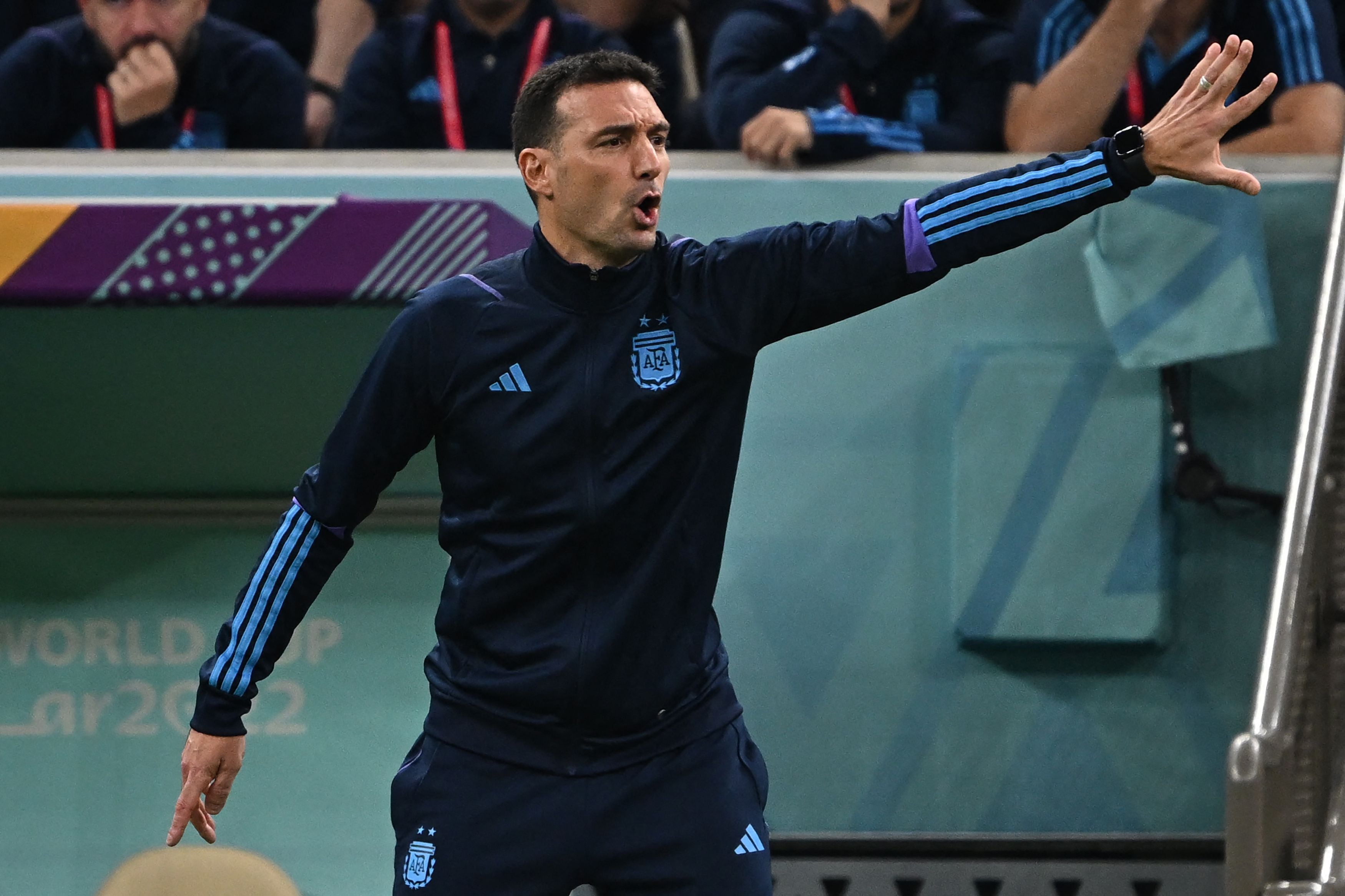 Pelatih timnas Argentina Lionel Scaloni