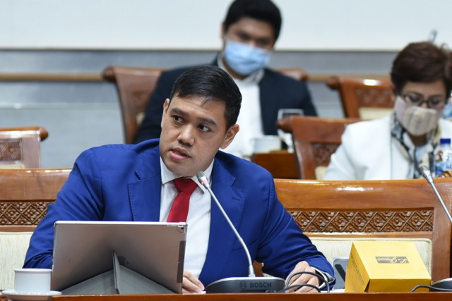 Anggota Komisi I DPR RI Dave Akbarshah Fikarno