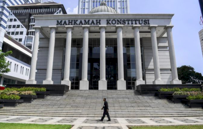 Gedung Mahkamah Konstitusi di Jakarta.