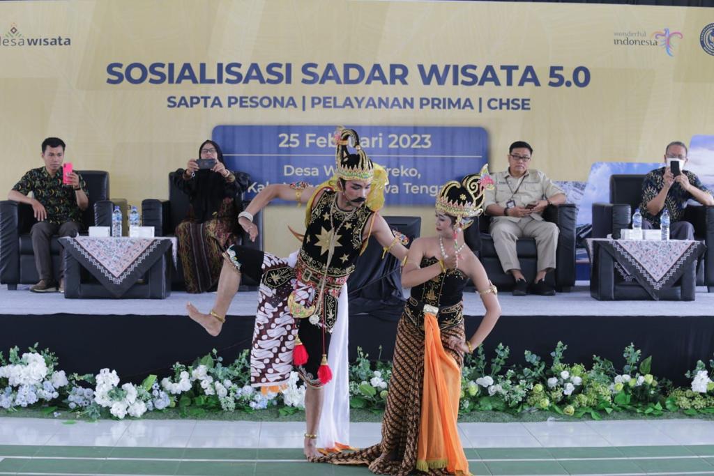 Sosialisasi Sadar Wisata 5.0 di Magelang, Jawa Tengah