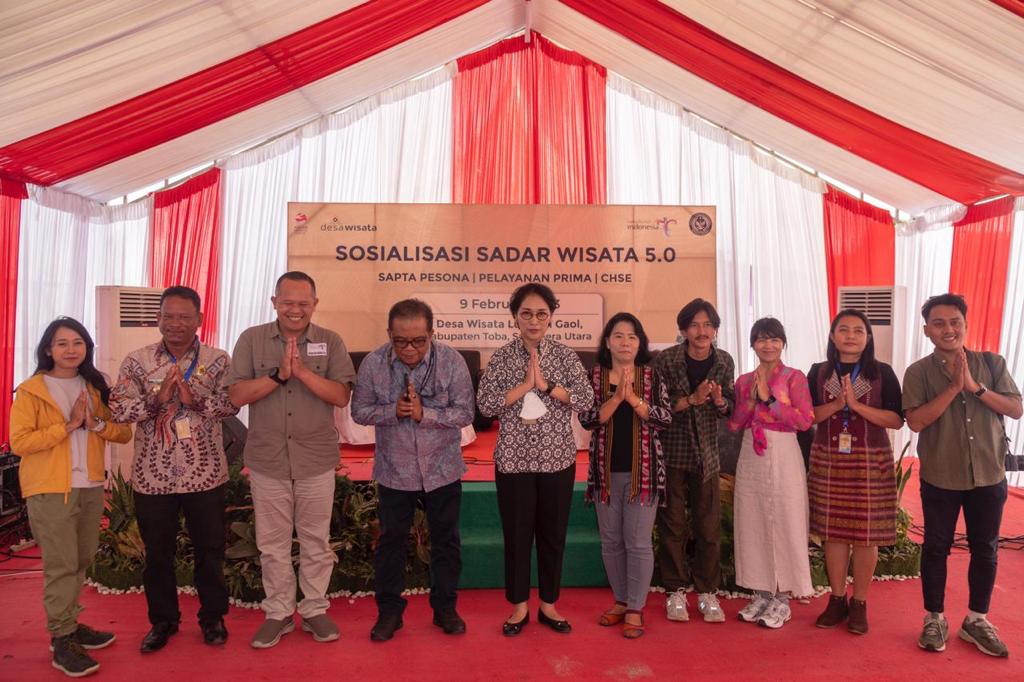 Sosialisasi Sadar Wisata 5.0 di wilayah Danau Toba