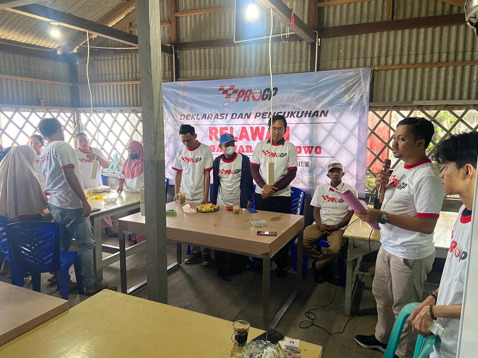 Pengukuhan  Korwil dan 10 Korda Relawan ProGP se-Kalimantan Timur (Kaltim) di Kota Balikpapan, Kaltim