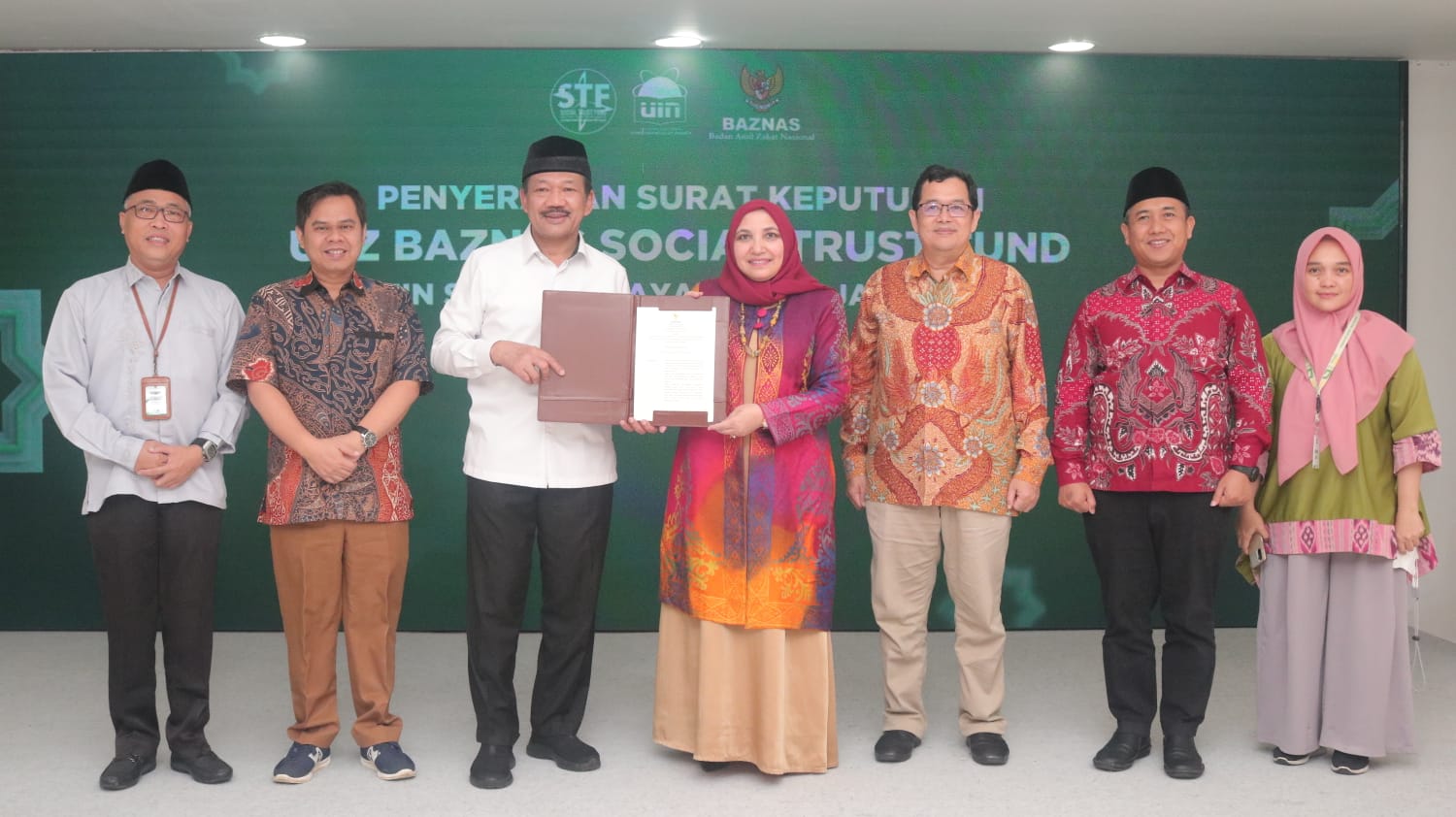 Peresmian UPZ UIN Syarif Hidayatullah Jakarta