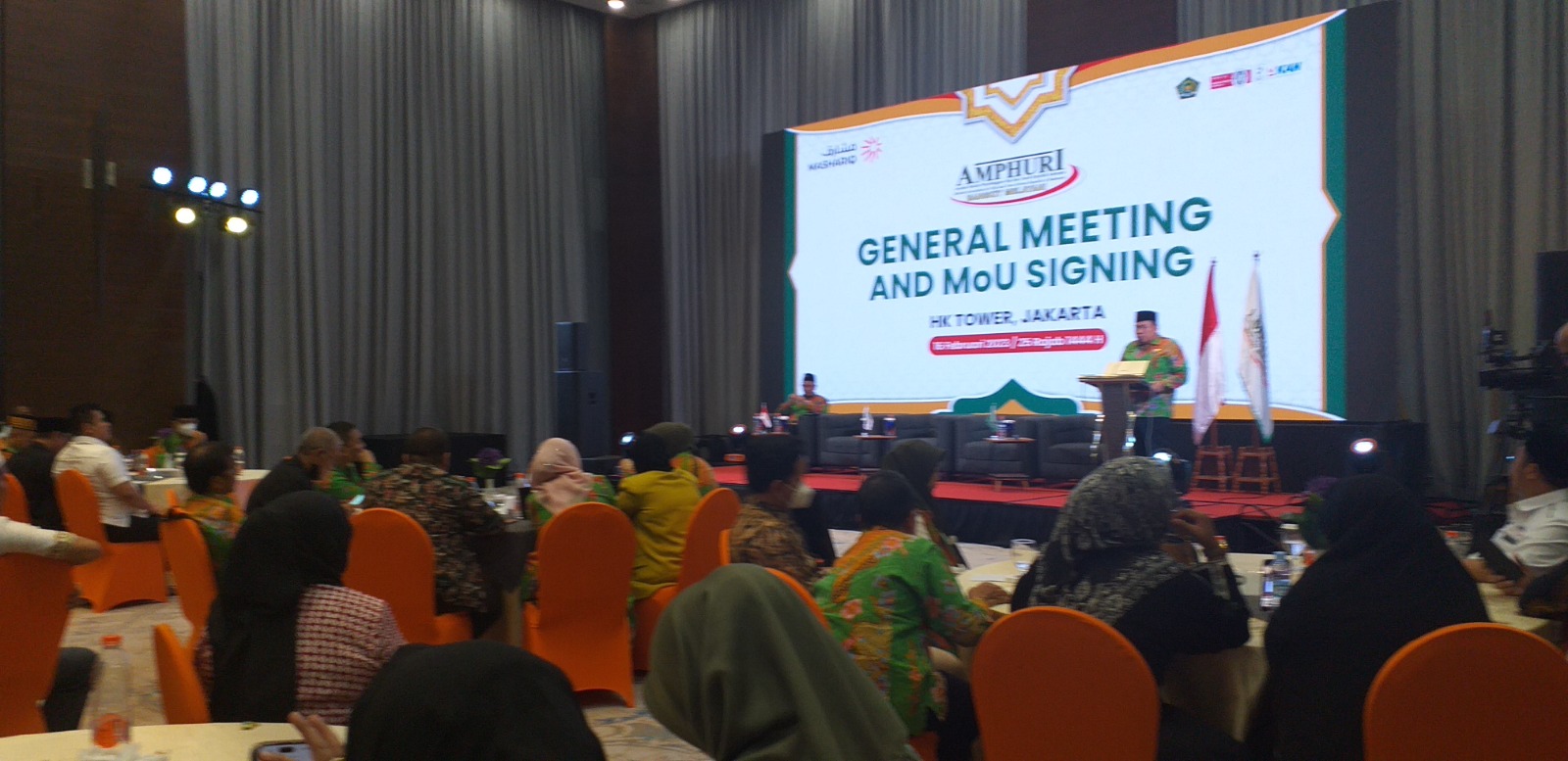 General Meeting and MoU Signing AMPHURI dan Mashariq