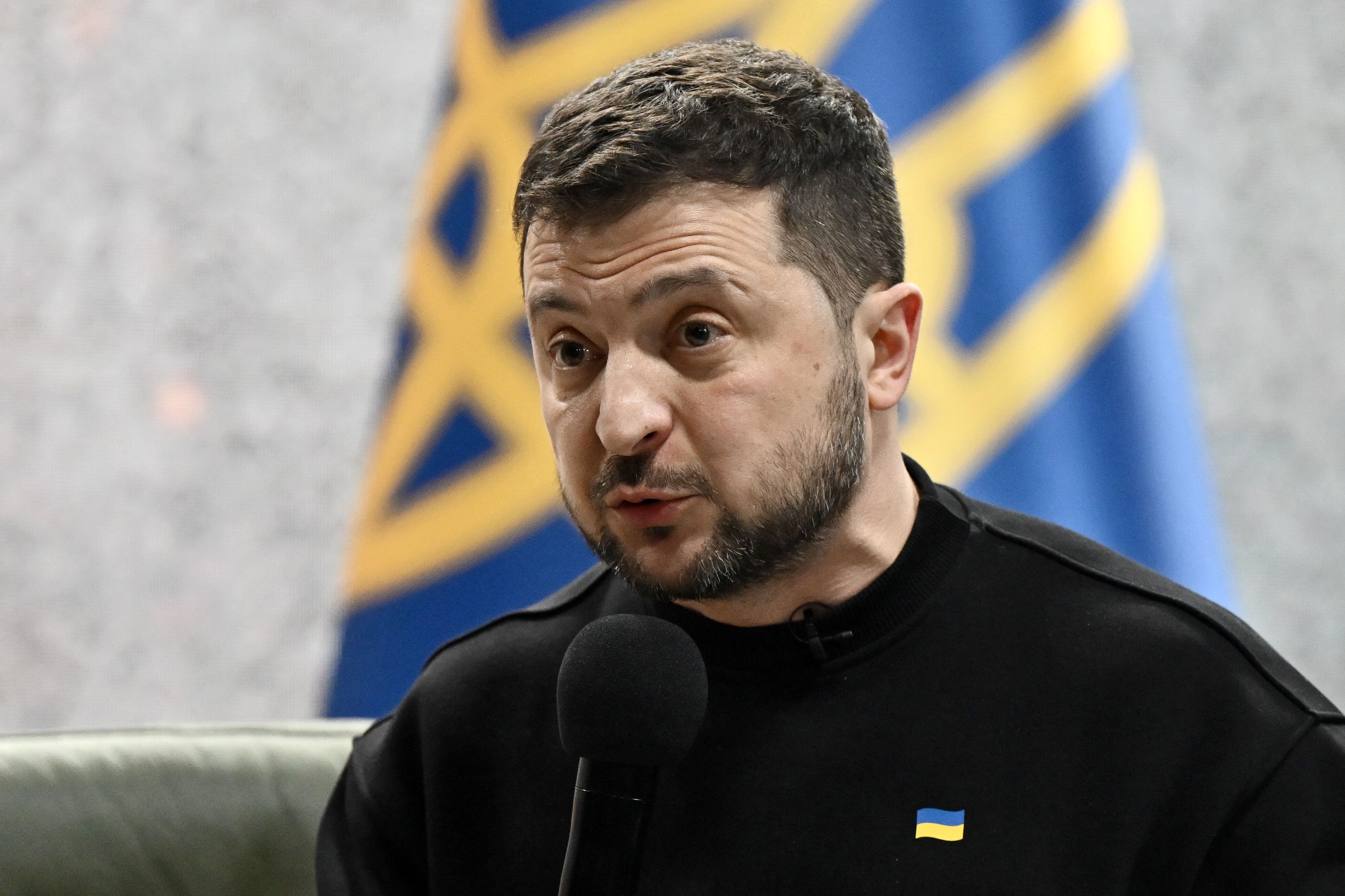 Presiden Ukraina Volodymyr Zelensky