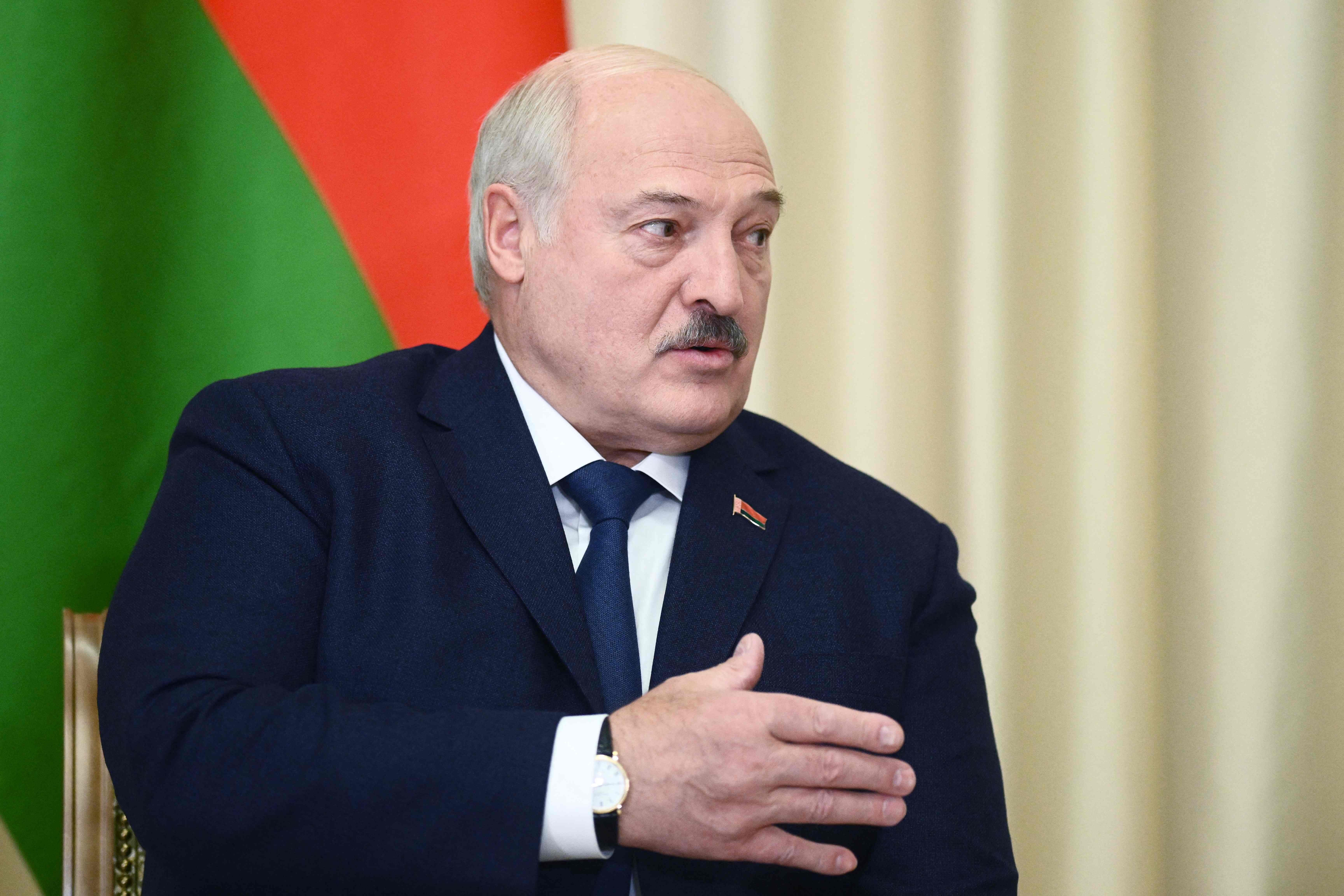 Presiden Belarus Alexander Lukashenko