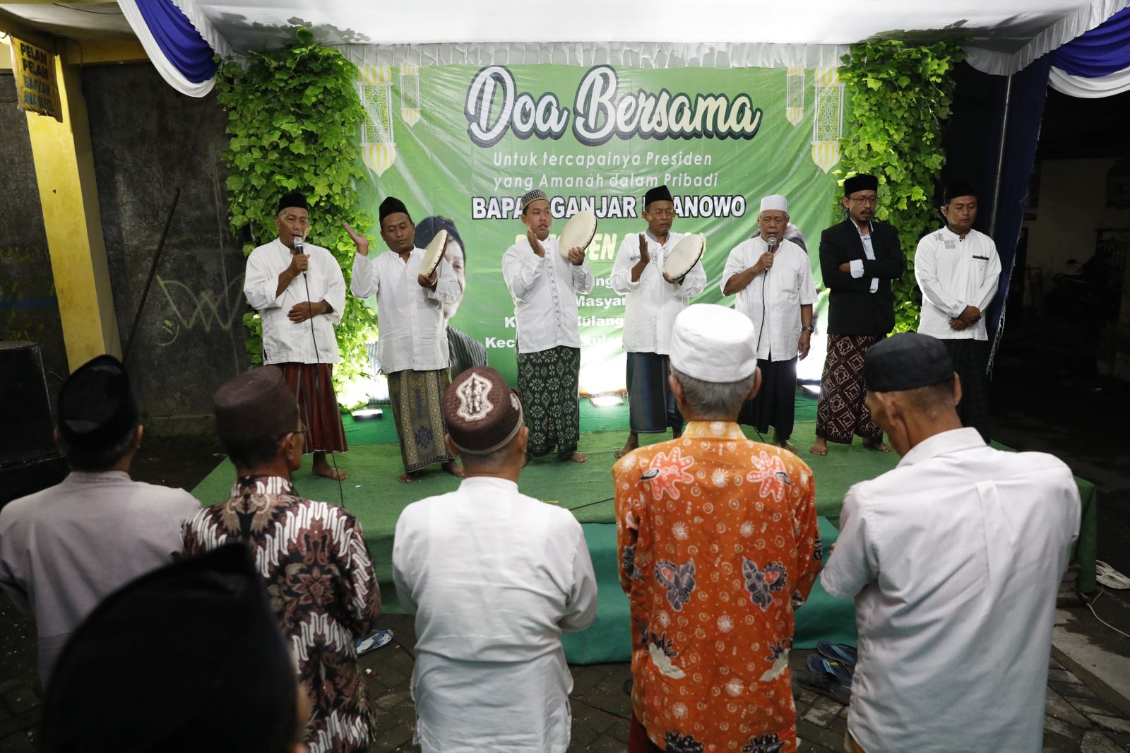 Doa bersama dan Istighosah menyongsong Ramadan 1444 H di Dusun Kedung Mulang, Kelurahan Surodinawan, Kecamatan Prajuritkulon, Kota Mojokerto