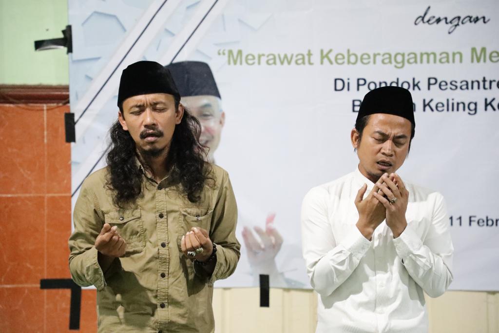 Gus-Gus Nusantara (GGN) silaturahmi sekalus peringati Isra Miraj di Pondok Pesantren Sabilul Huda, Kediri, Jatim.