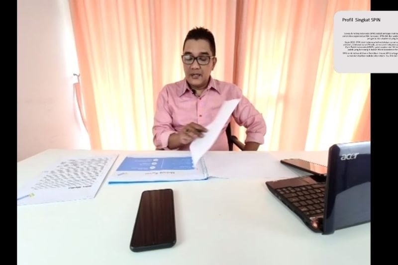 Direktur Survei dan Polling Indonesia (SPIN) Igor Dirgantara