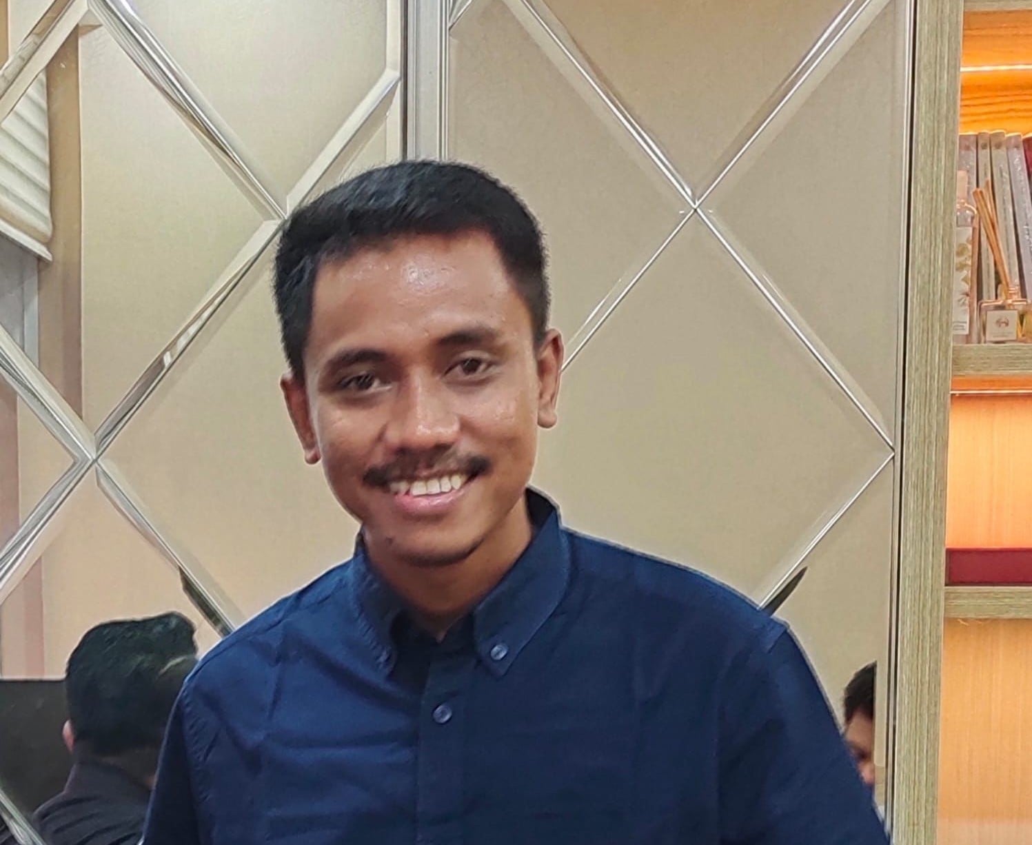 Ketua Ikatan  Pemuda Mahasiswa Muna Barat (IPMMB)-Jakarta Rivaldi Ramudin.