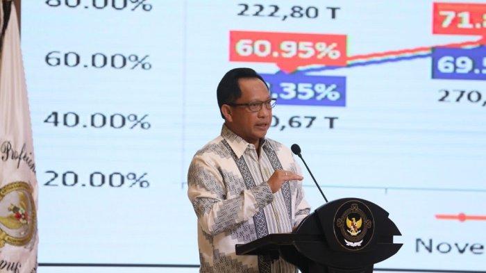  Mendagri Tito Karnavian pada acara Entry Meeting Atas Pemeriksaan Laporan Keuangan Kementerian/Lembaga dan Pemerintah Daerah Tahun 2022.