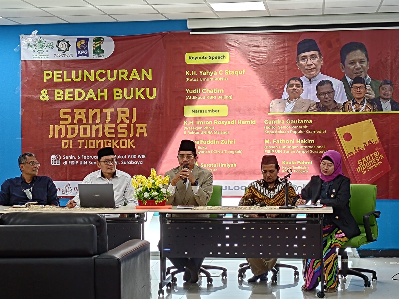 Bedah buku Santri Indonesia di Tiongkok