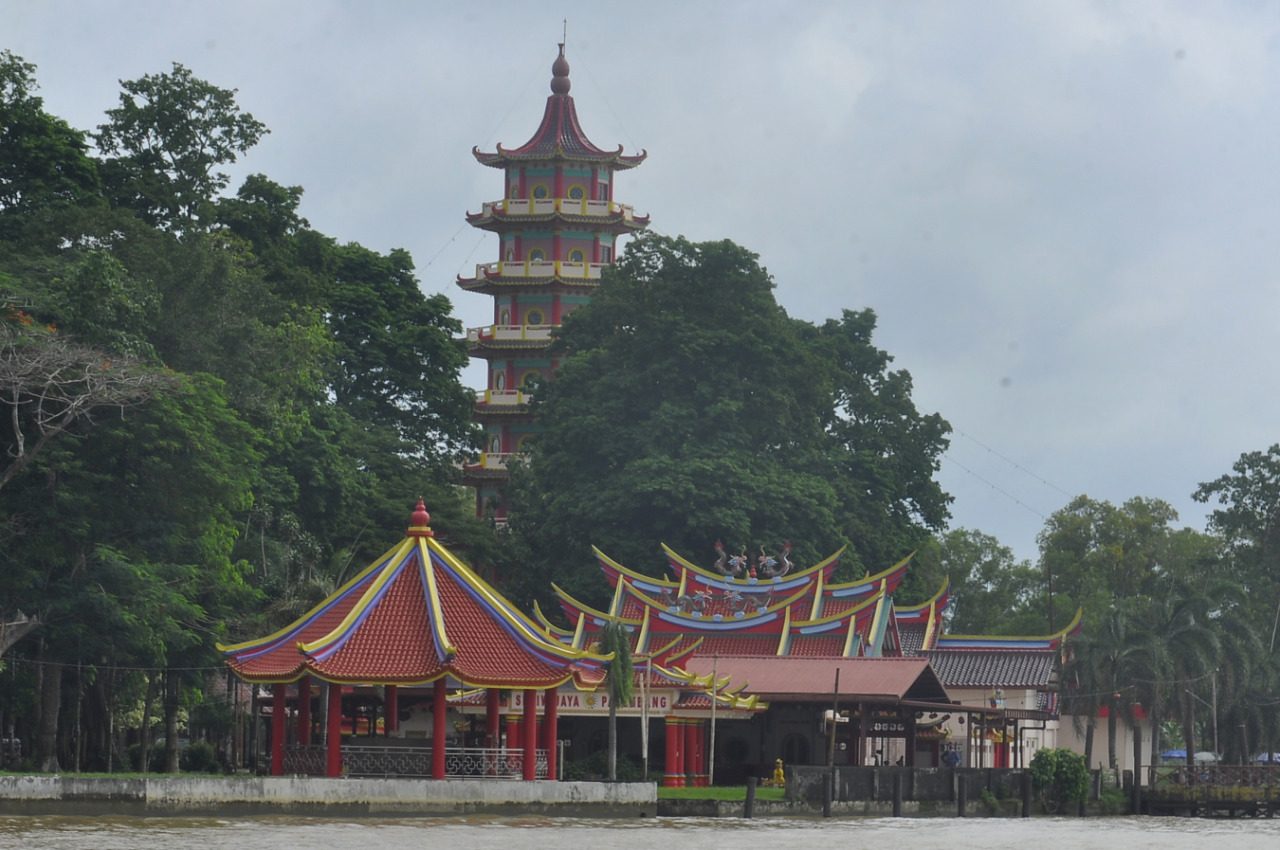 Wisatawan mulai berdatangan ke Pulau Kemaro untuk beribadah dan merayakan Cap Go Meh.