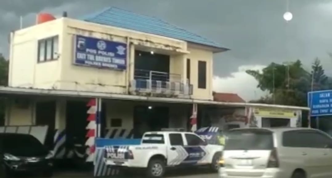 Pos Polisi Tol Brebes Timur (Brexit), Brebes, Jawa Tengah.