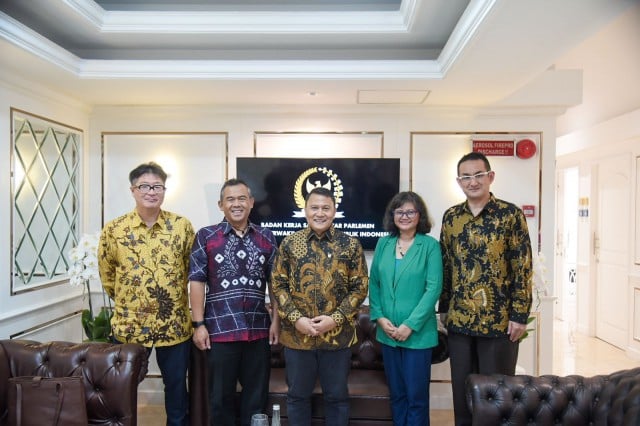 Wakil Ketua BKSAP DPR Mardani Ali Sera menerima kunjungan delegasi LSPR Jepang