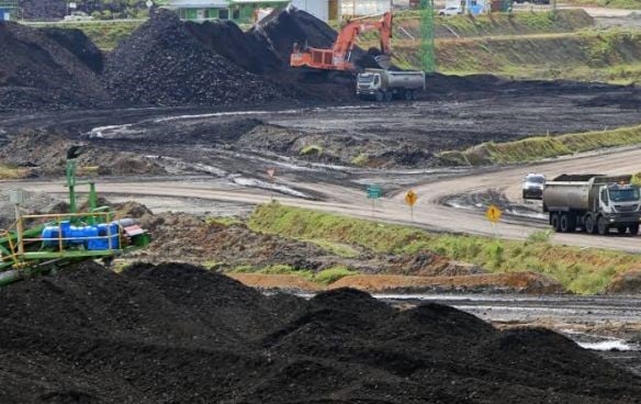 Ilustrasi pertambangan batu bara