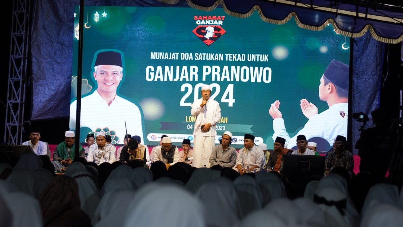 Kegiatan Sahabat Ganjar di Lombok Tengah, NTB