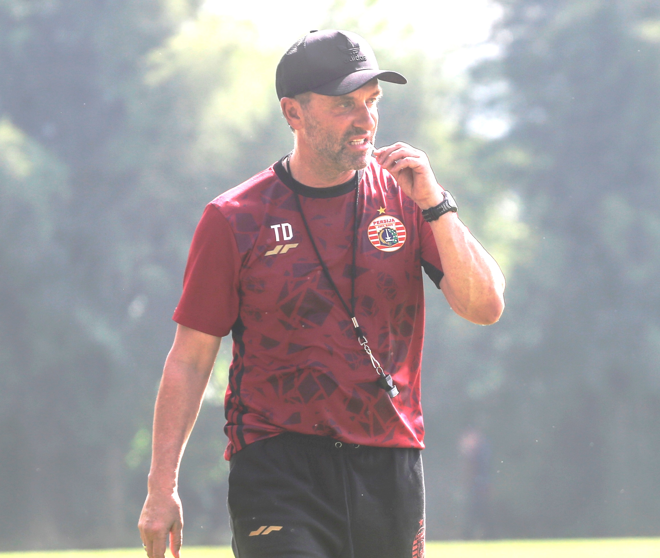 Pelatih Persija Jakarta Thomas Doll. 