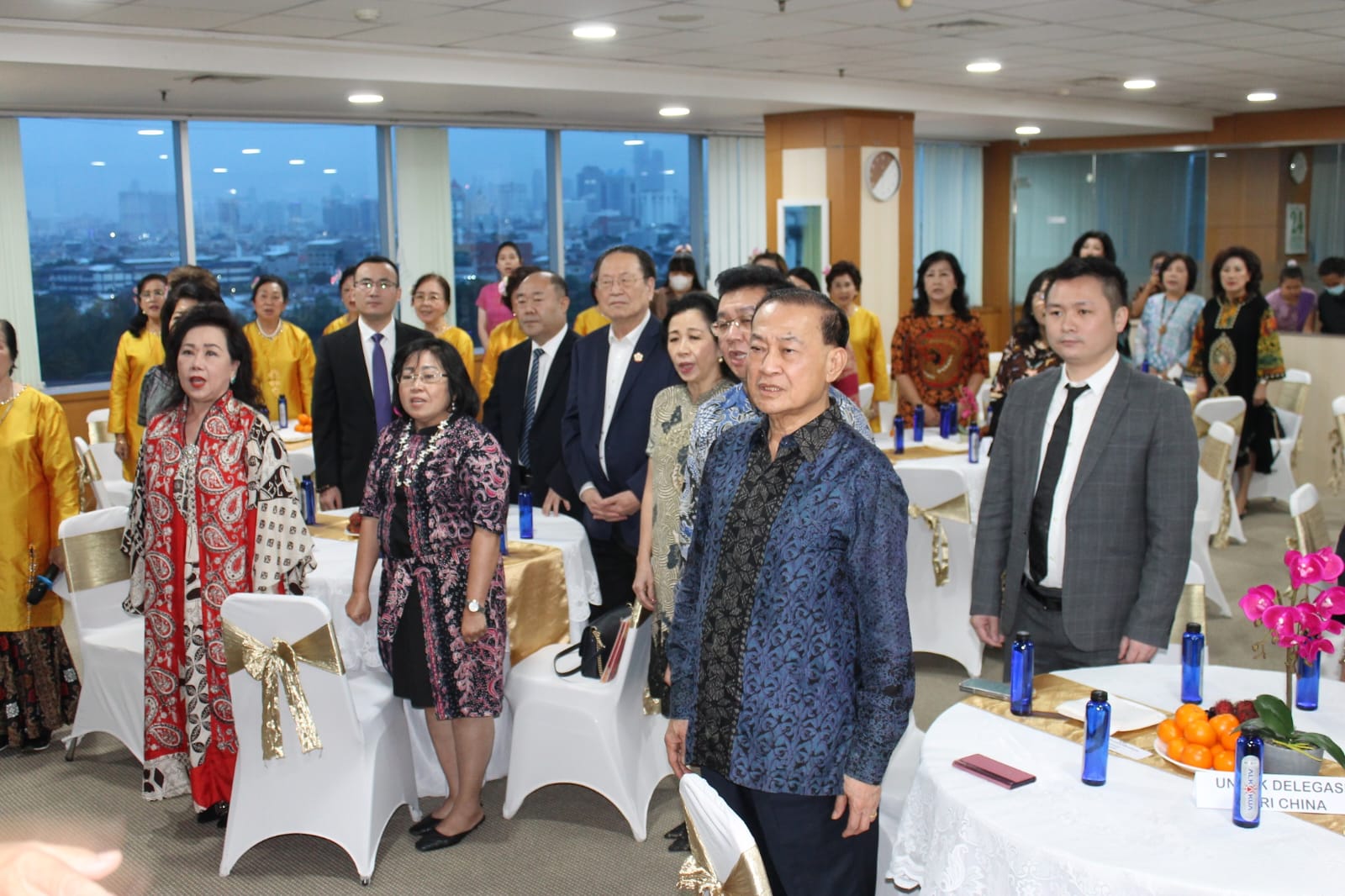 Pertemuan dengan calon investor asal Tiongkok di kantor Perwanti-PSMTI, Gedung Mega Glodok, Jakarta Pusat, Jumat (24/2/2023)