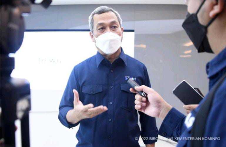  Direktur Jenderal Informasi dan Komunikasi Publik (IKP) Kemkominfo Usman Kansong