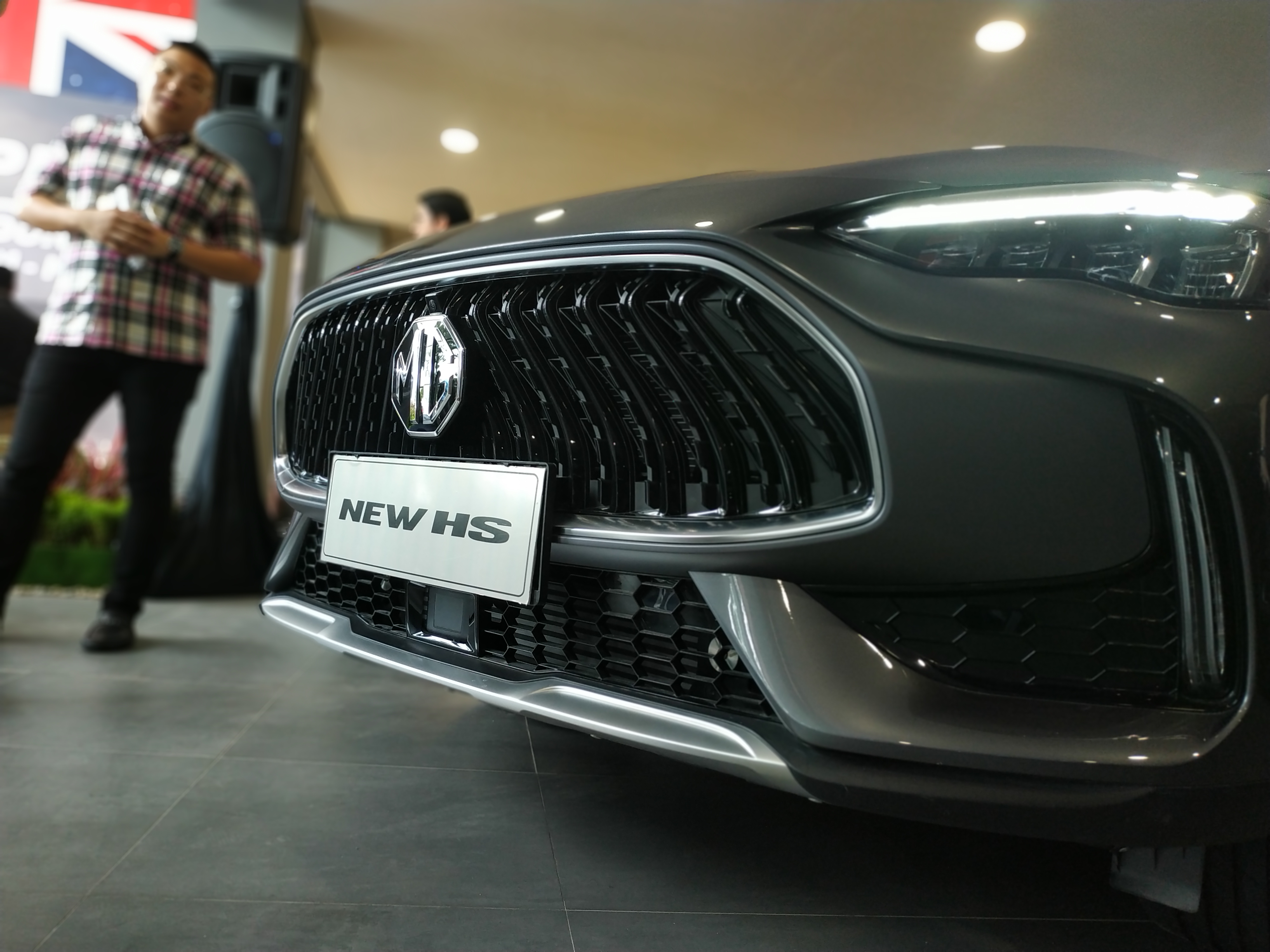 Pembukaan showroom MG pertama berkonsep 4S di Medan, Sumatra Utara, Kamis (2/2).