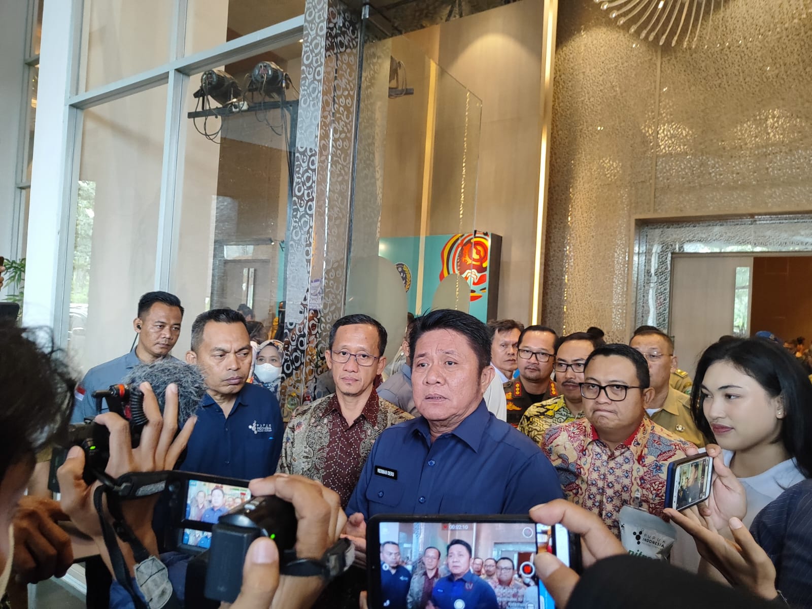 Gubernur Sumatra Selatan Herman Deru.