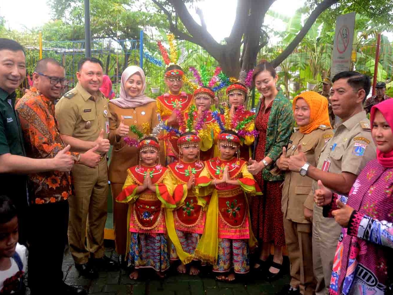 Pembangunan Rumah Anak Sigap yang berlokasi di RPTRA Jaya Makmur merupakan hasil donasi yang dihimpun dari keterlibatan warga Jakarta Timur.