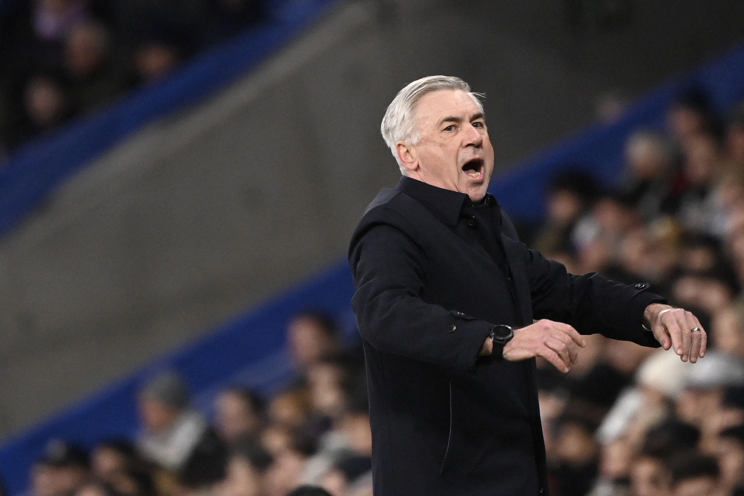 Pelatih Real Madrid Carlo Ancelotti