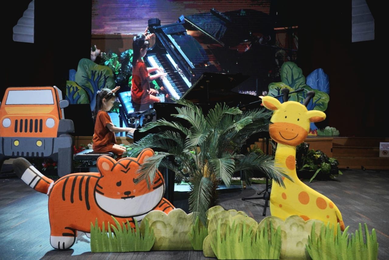 Pertunjukan musikal Tigris yang dibawakan oleh Canzona Music School