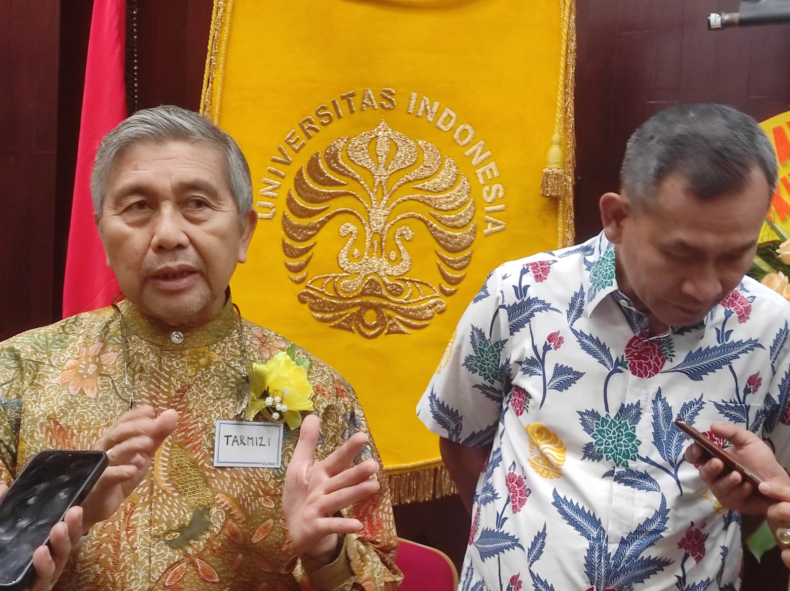 Ketua Alumni FKUI Tarmizi Hakim